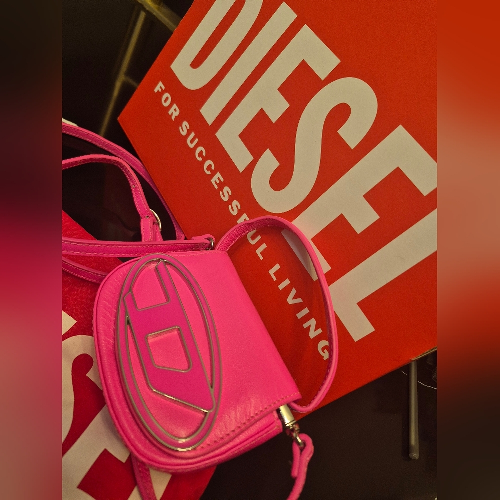 Diesel Pink Crossbody Bag